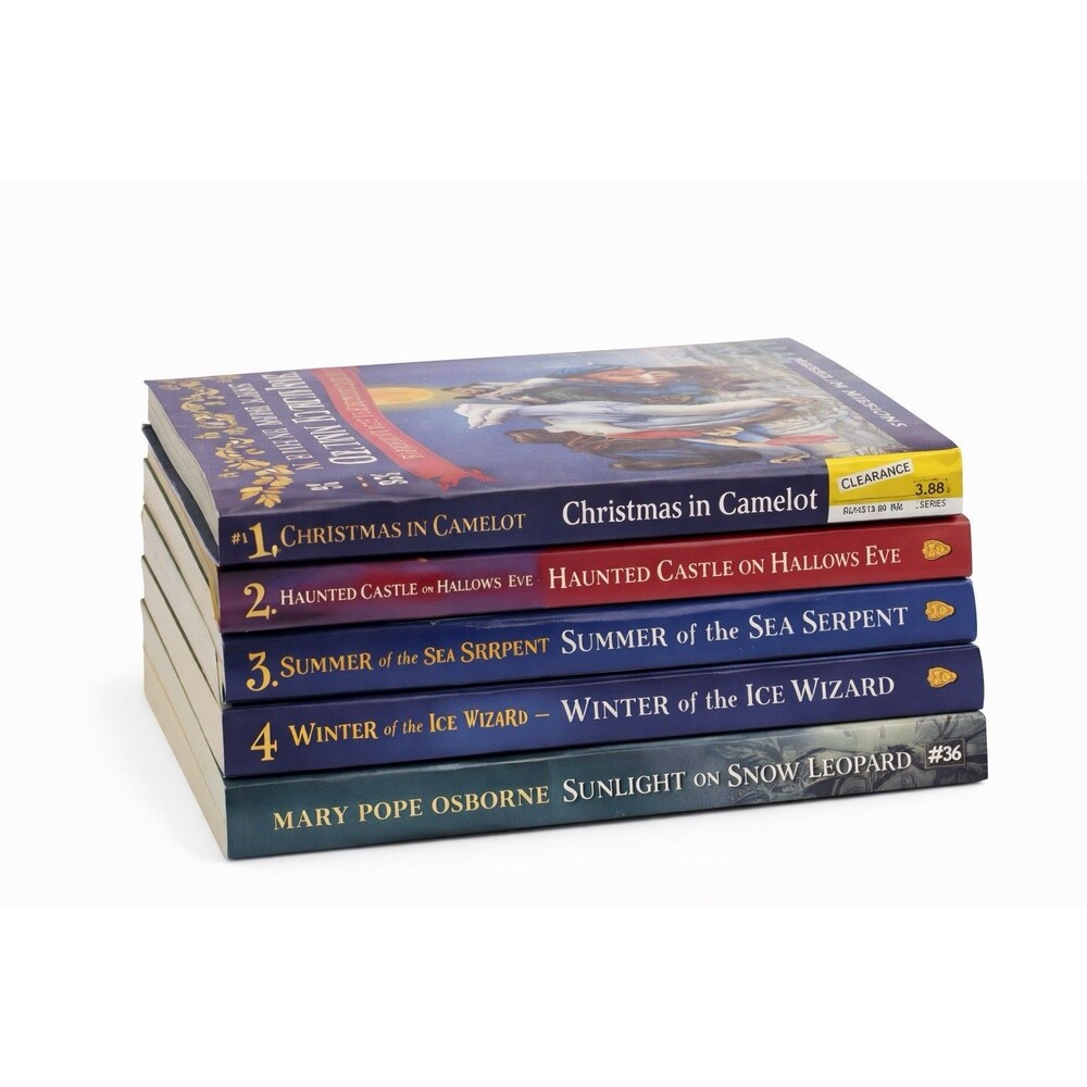 Magic Tree House & Merlin Missions Book Lot of 5 | 4 Paperback 1 Hardcover